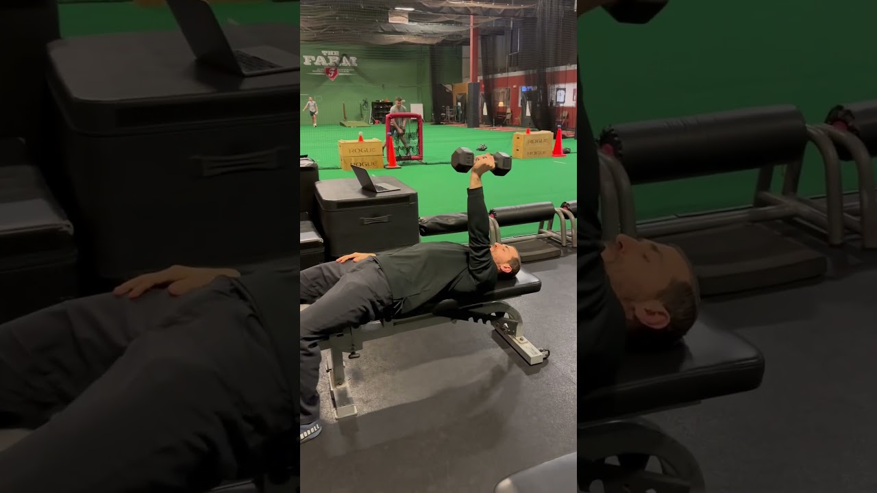DB Serratus Punch  | Rotator Cuff Exercise | Serratus Anterior Strength