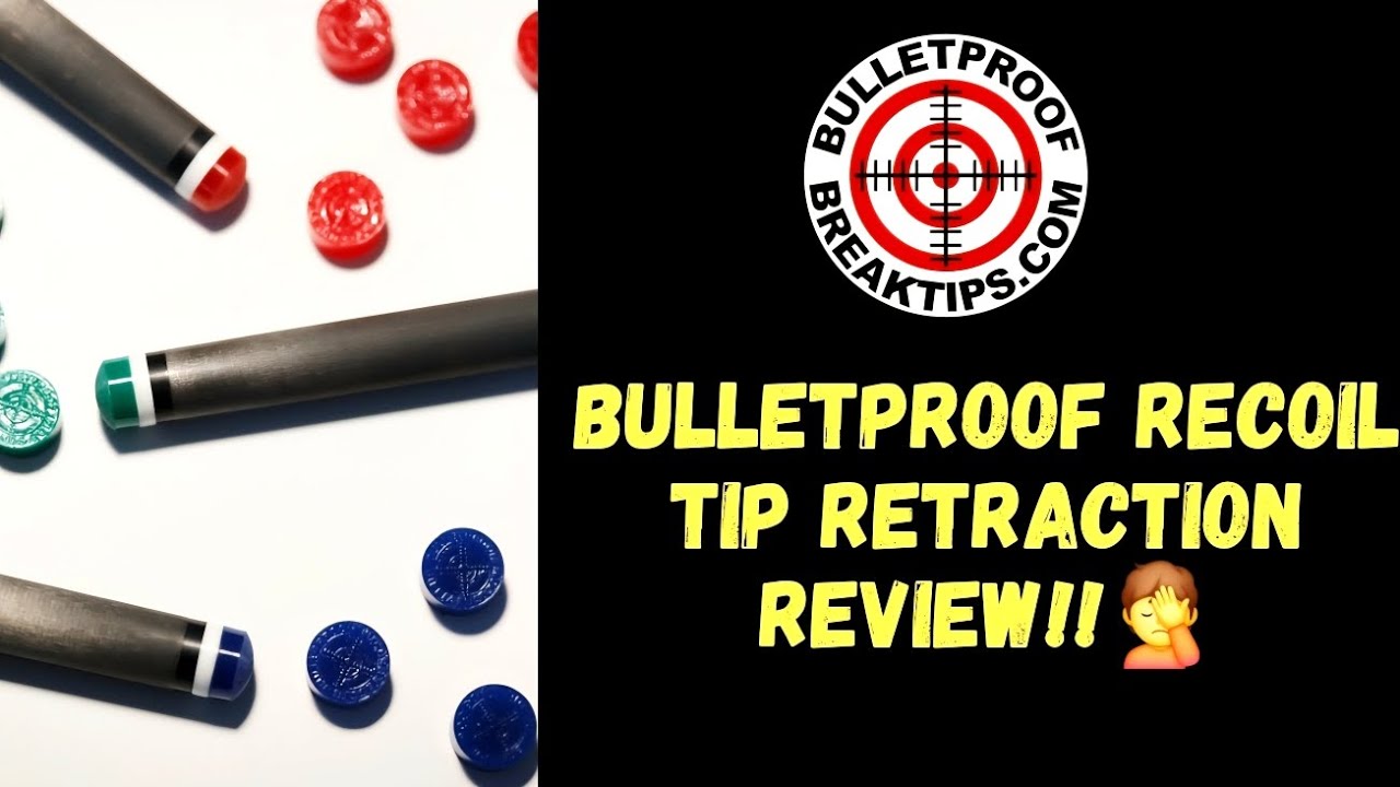 Видеообзор Bulletproof Retraction с пояснениями по отдаче. @BulletproofBilliardsOfficial