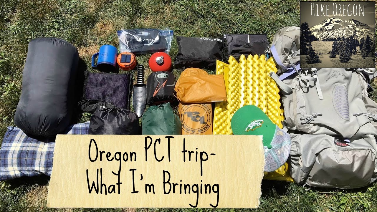 Oregon Pacific Crest Trail | What I'm Bringing | NOT Ultra Light