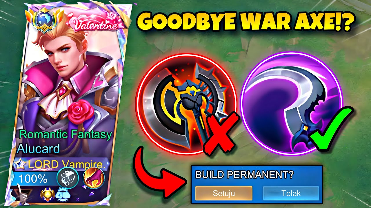 GOODBYE WAR AXE! BUILD INI BIKIN ALUCARD LEBIH SANGAR? 🔥 | MLBB