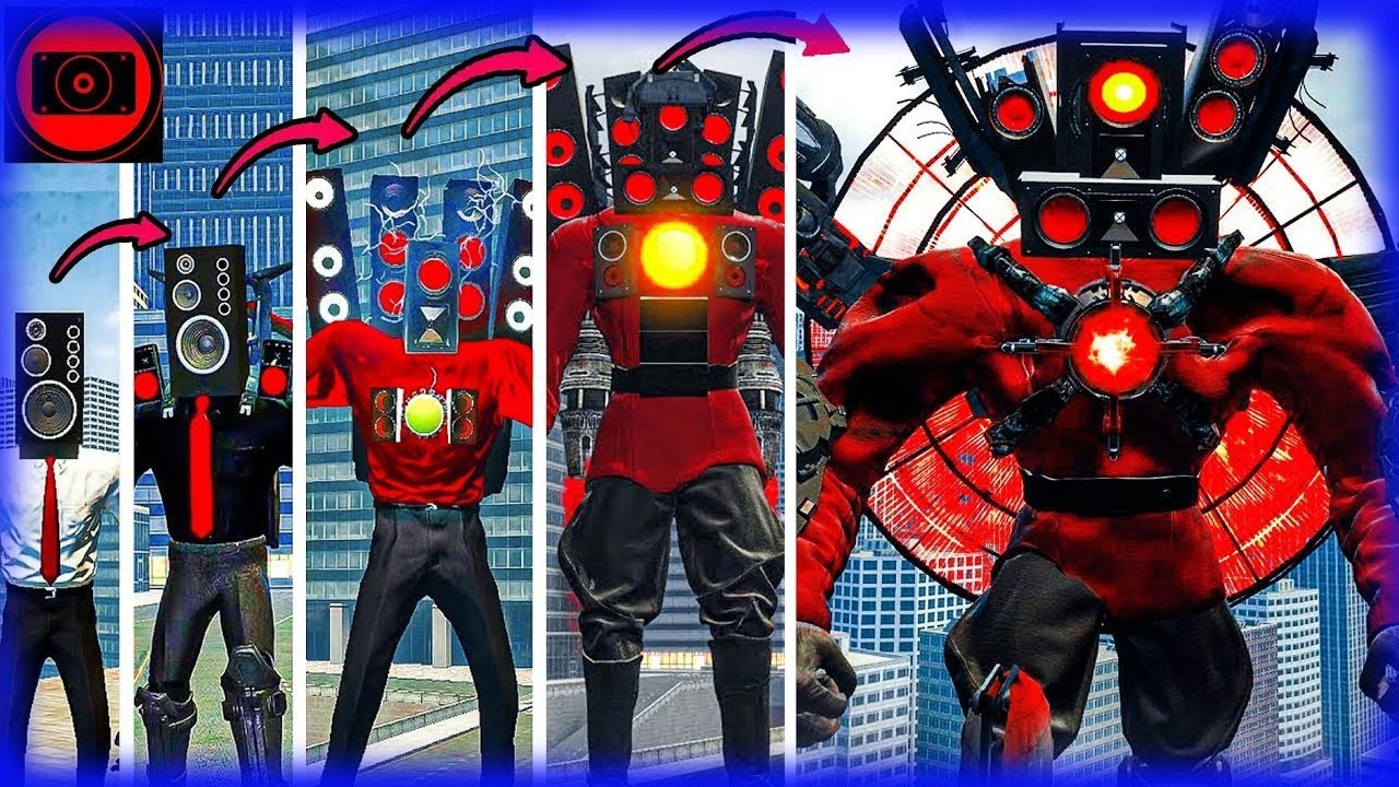 ALL SPEAKERMAN TITAN VS 1-79 SKIBIDI TOILET BOSSES,TITAN TV MAN VS ASTRO DETAINER TOILET - GMOD!