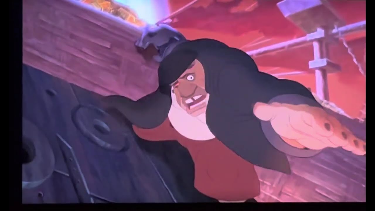 Treasure Planet (2002) - Silver Saves Jim