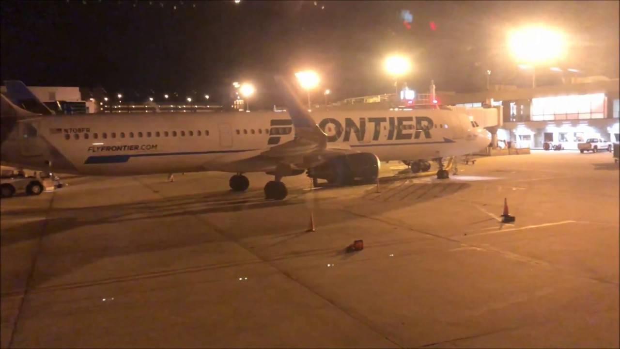Frontier 1041 - San Juan to Philadelphia - A321