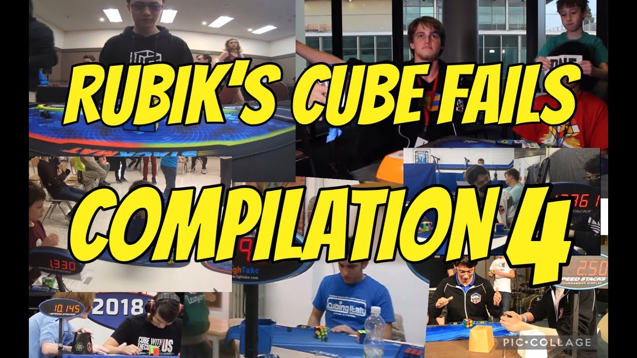 Rubik's Cube Fails Compilation 4