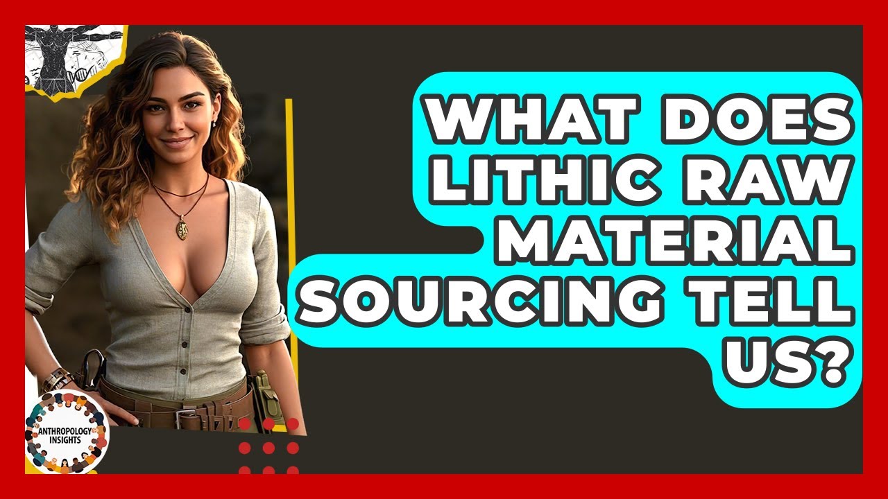 What Does Lithic Raw Material Sourcing Tell Us? - Anthropology Insights
