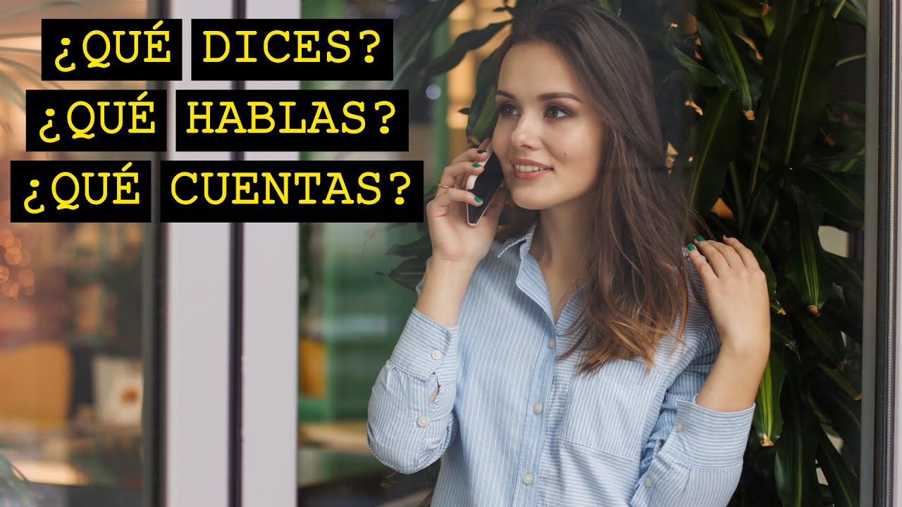 Jak Mówić Po Hiszpańsku | Hablar, Decir, Contar | Hablo Español #139