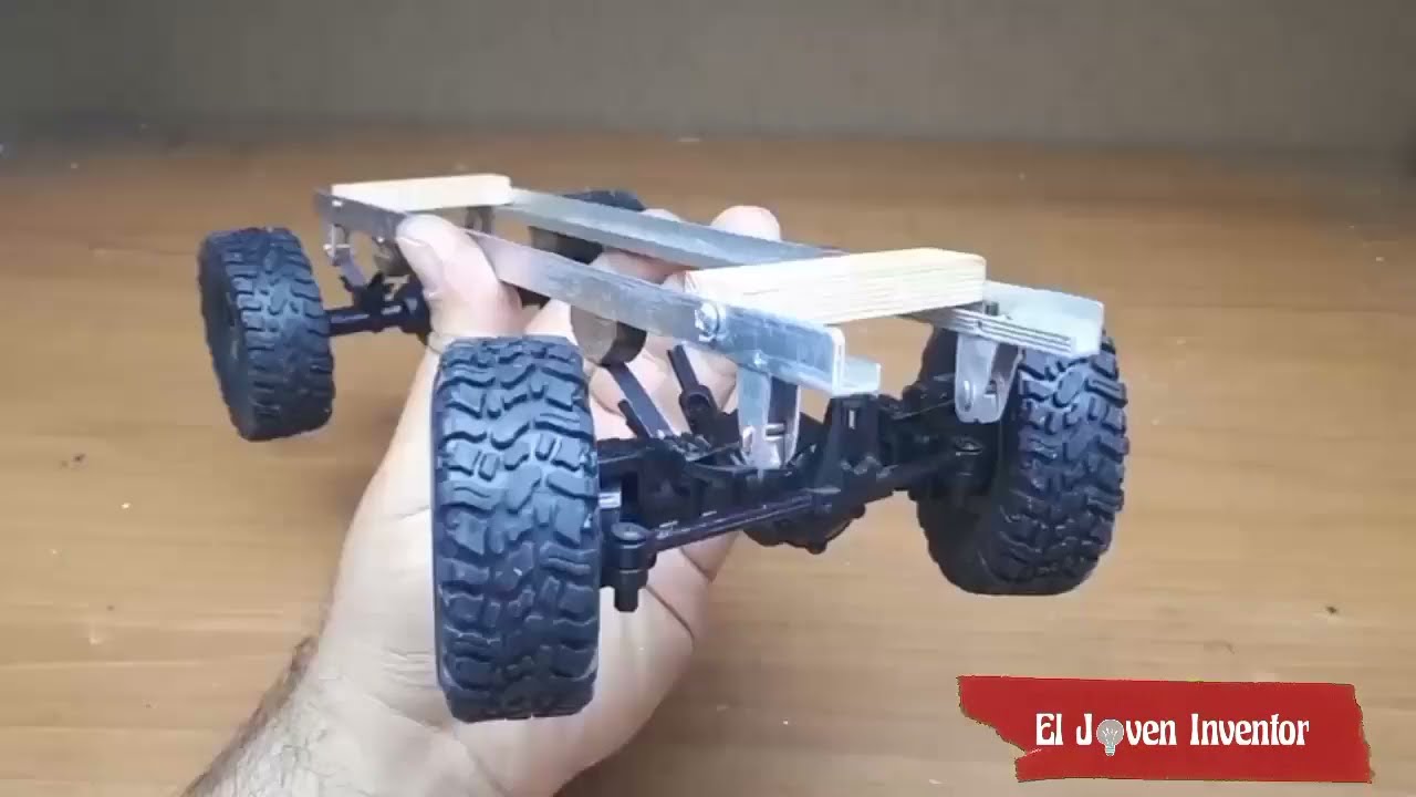 INCREIBLE JUGUETE CASERO MUY FACIL DE HACER .EL JOVEN INVENTOR EL SALVADOR