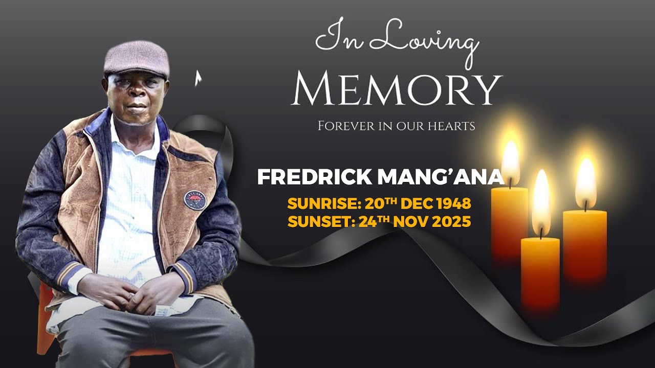 Fredrick Mang'ana send-off convoy from Nairobi