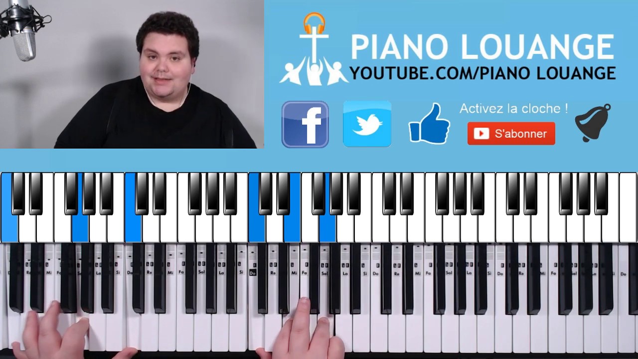 Nous voulons te Glorifier / I Sing Praises To Your Name - PIANO LOUANGE
