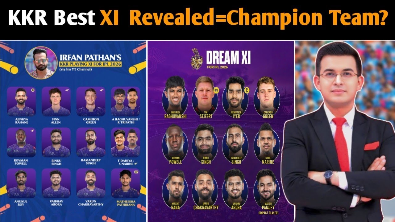 KKR Best Playing 11 IPL 2026  Can This Team Win the Trophy? Full Analysis!&rdquo;