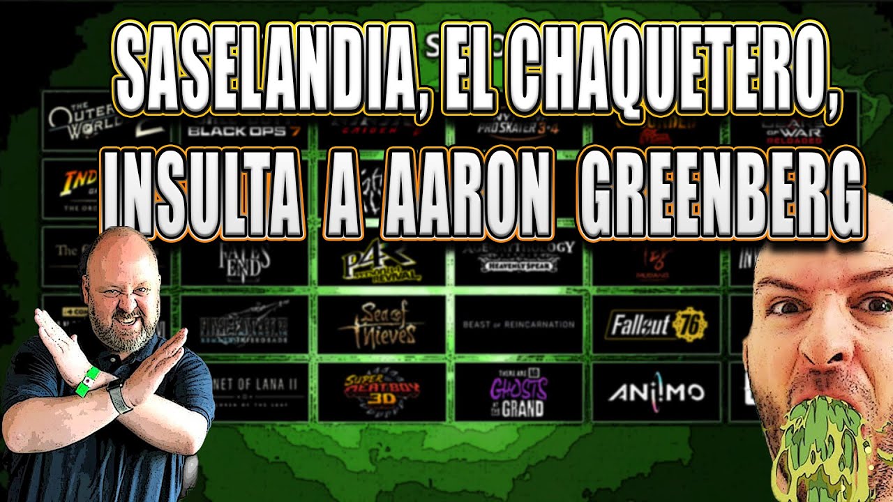 SASELANDIA, EL CHAQUETERO, INSULTA A AARON GREENBERG