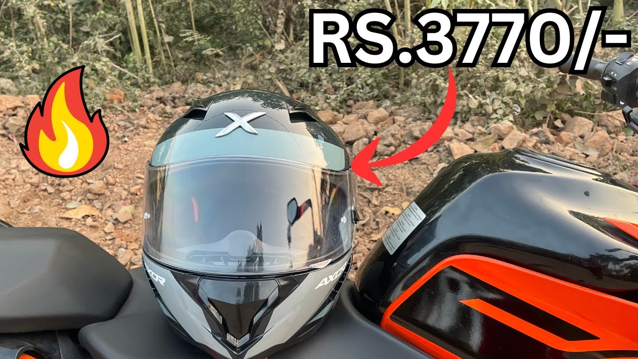AXOR HUNTER TURBO HELMET || FULL REVIEW || UNBOXING || UNDER 4000/- ONLY 🔥