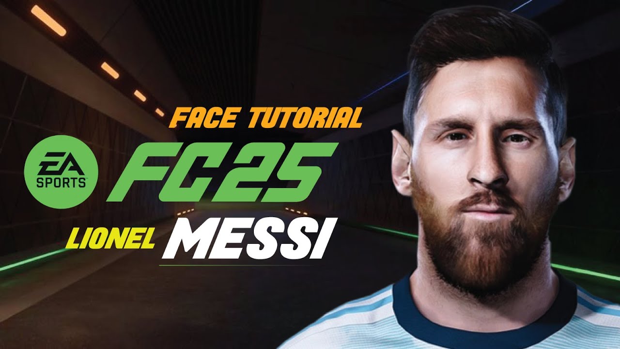 EA FC 25 | Как создать Лионеля Месси в режиме карьеры? Обучающее видео