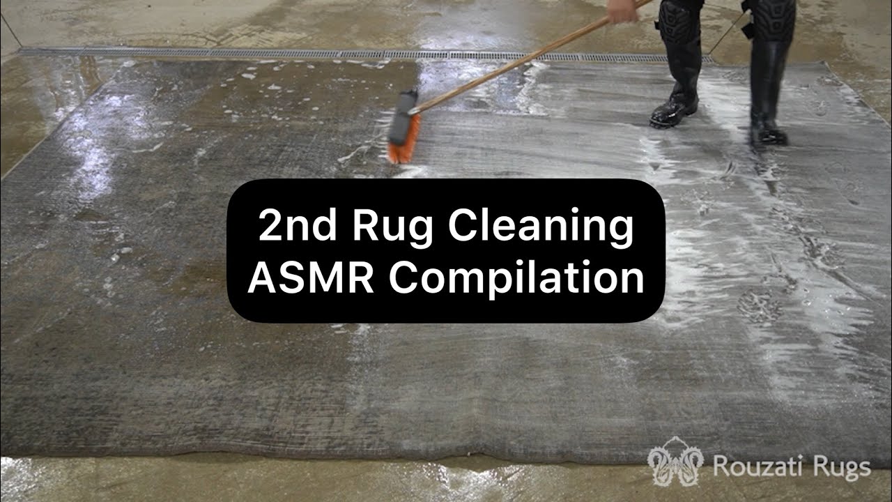 2nd Rug Cleaning ASMR Compilation #asmr #rugcleaning #oddlysatisfying