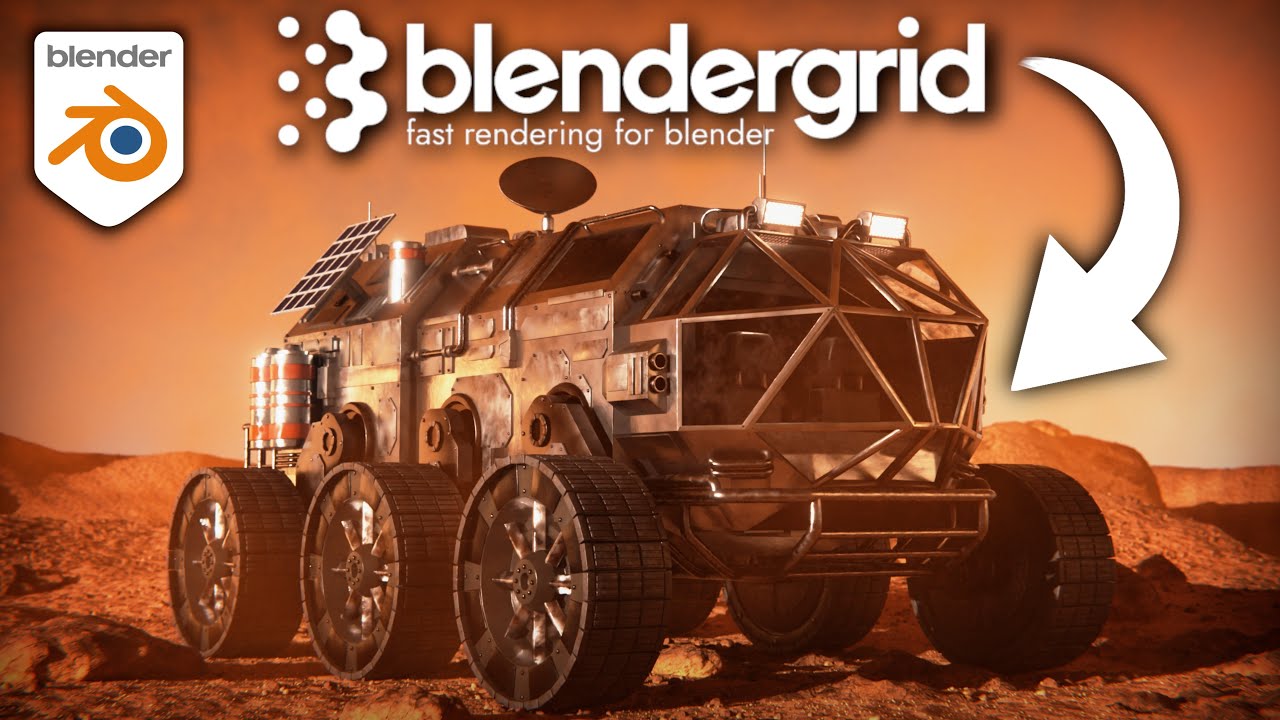 Лучшая ферма рендеринга для Blender! (Обзор BlenderGrid)