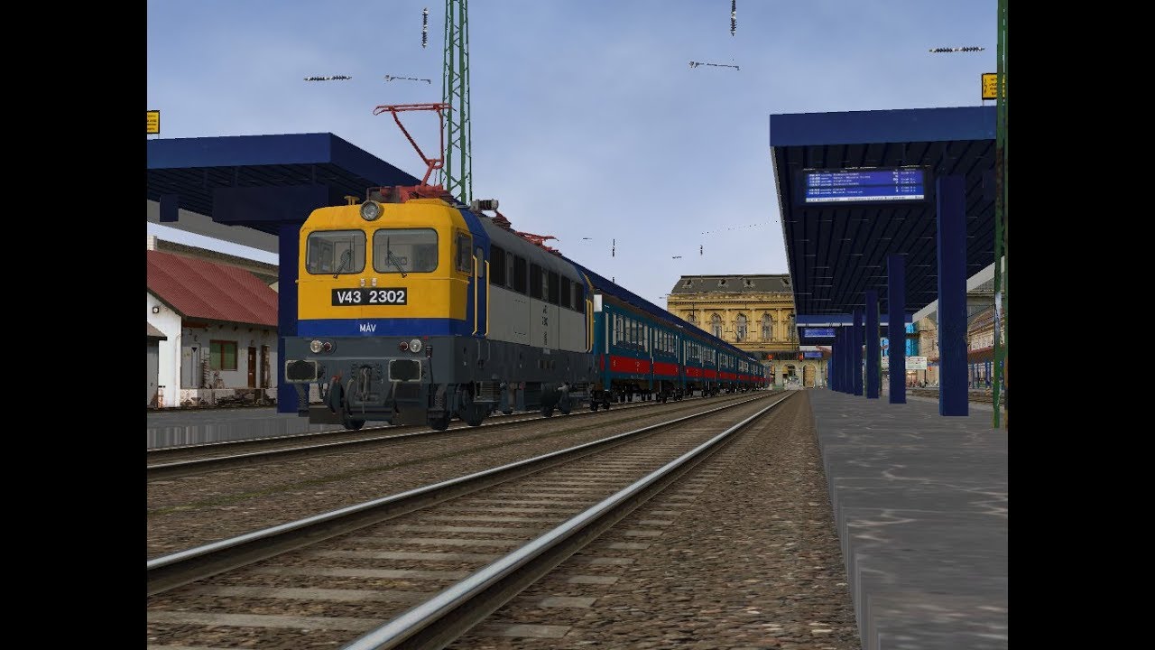 MSTS/OR Szolnok-Budapest keleti/Z60 zónázó (PostaBDt 431)