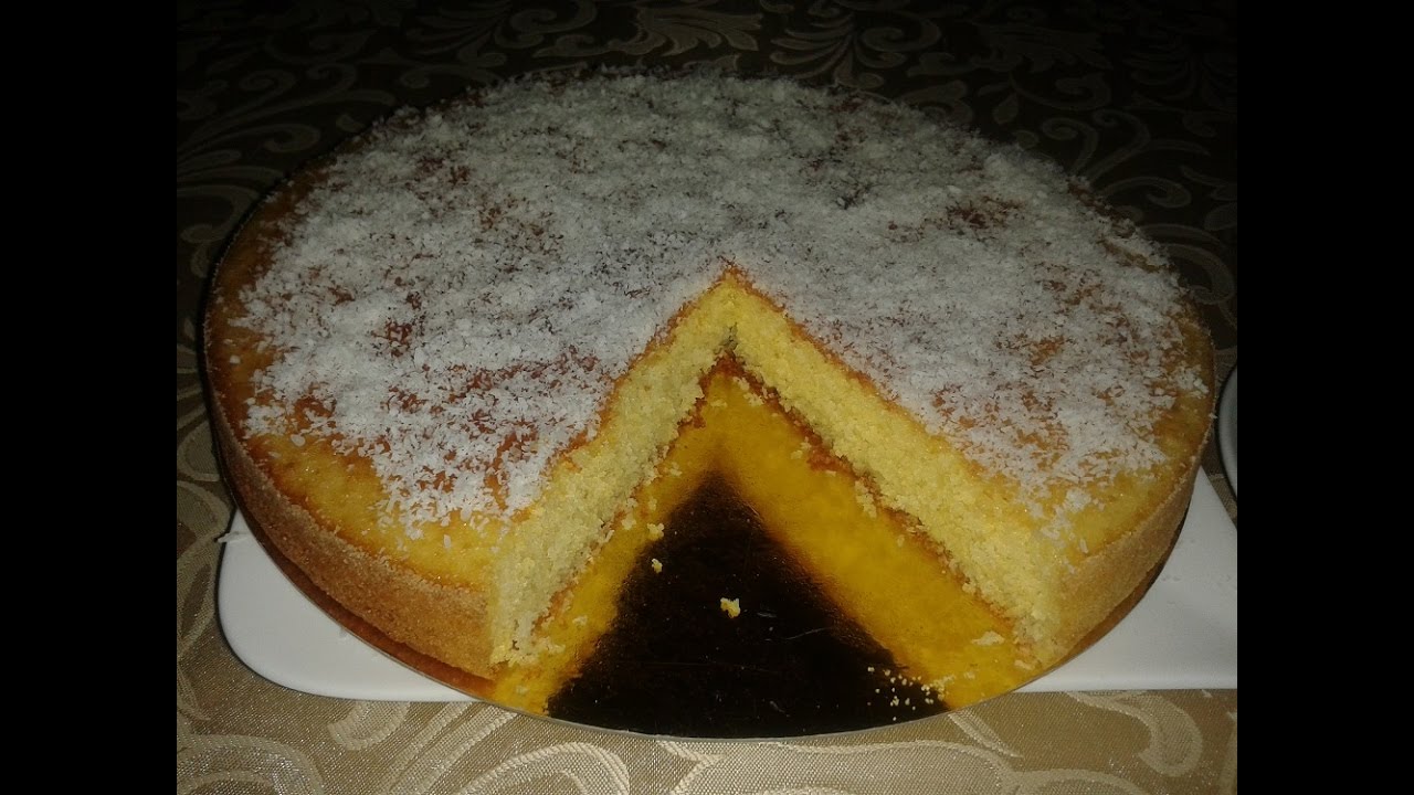 كيكة رائعة بالسميدة والكوك / كيكة السميد و جوز الهند / cake au semoule et noix de coco