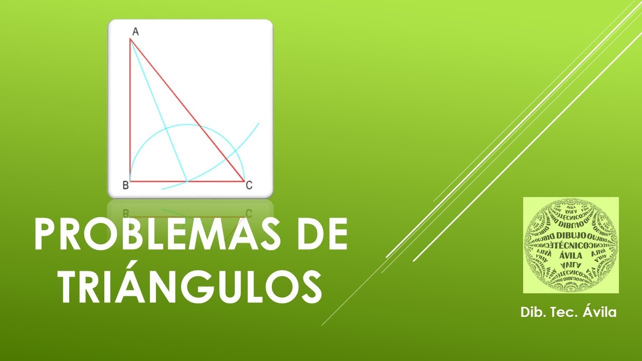 Dibujar un triángulo rectángulo dado un cateto y la mediana apoyada sobre el otro cateto.