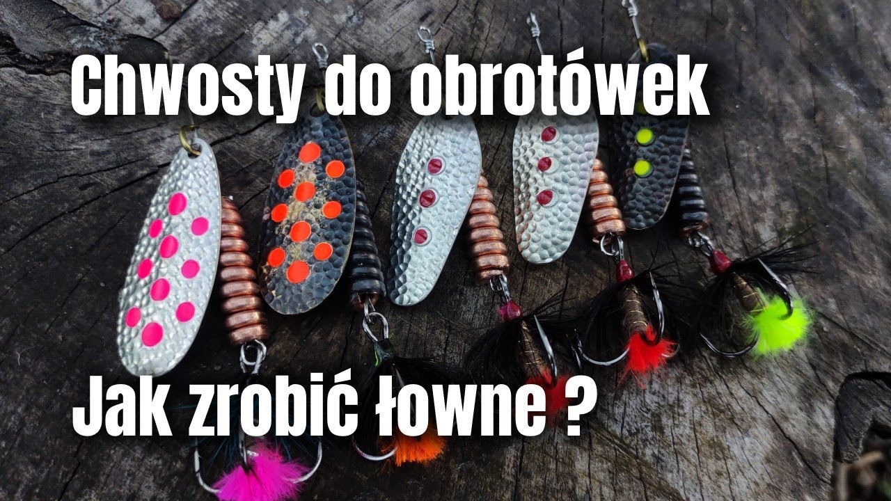 ŁOWNE CHWOSTY do obrotówek | Jak zrobić? | Czy są potrzebne?