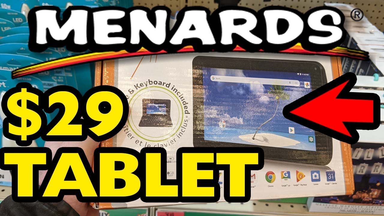 Inside a $29 Menards Android Tablet