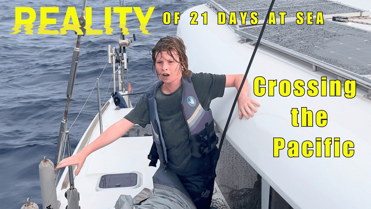 Family Adrift Across the Pacific - Injuries, Chaos, and a Mayday - 1500nm from any land (Ep 59)