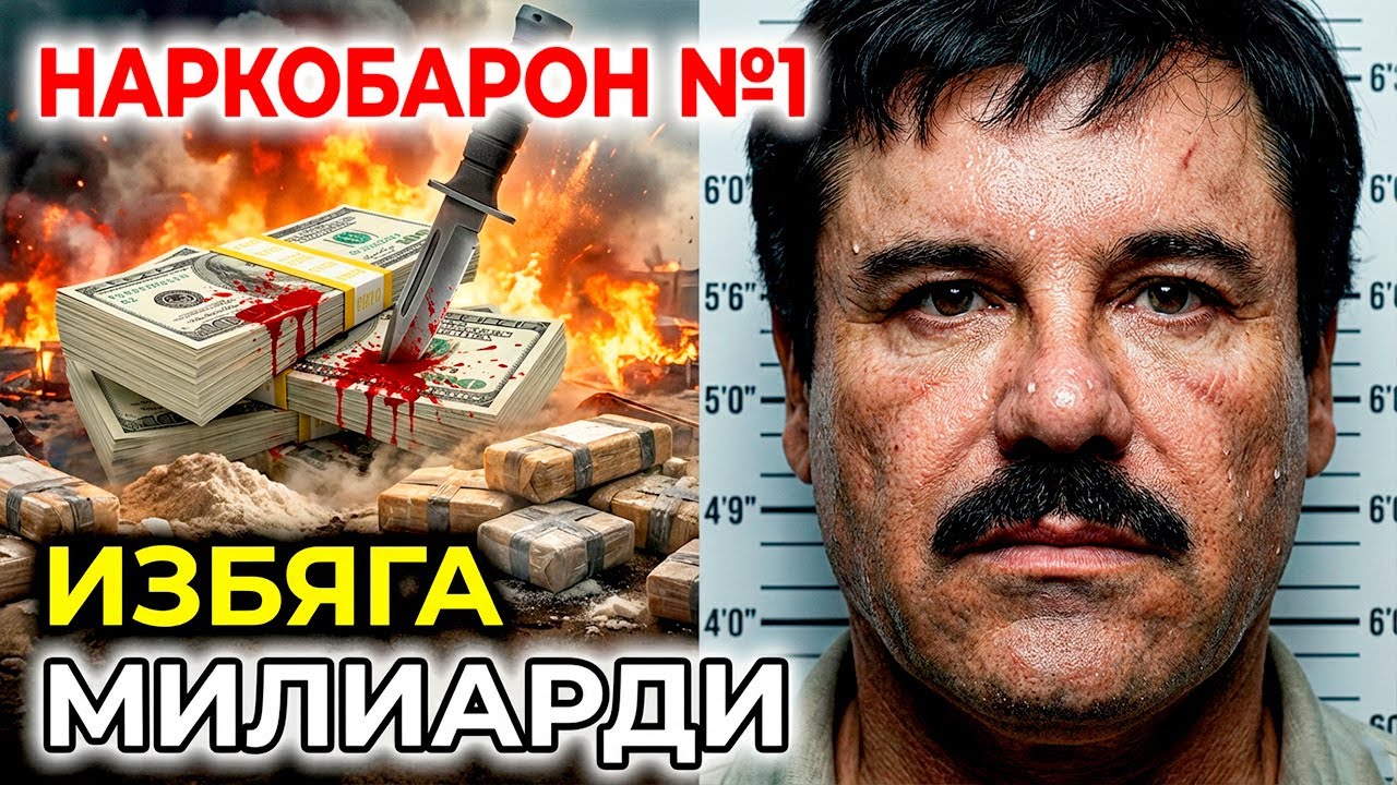 ЕЛ ЧАПО: ТОЗИ, КОЙТО НАДМИНА ВСИЧКИ НАРКОБАРОНИ! МИЛИАРДИ, КРЪВ И ТУНЕЛИ КАРТЕЛЪТ СИНАЛОА