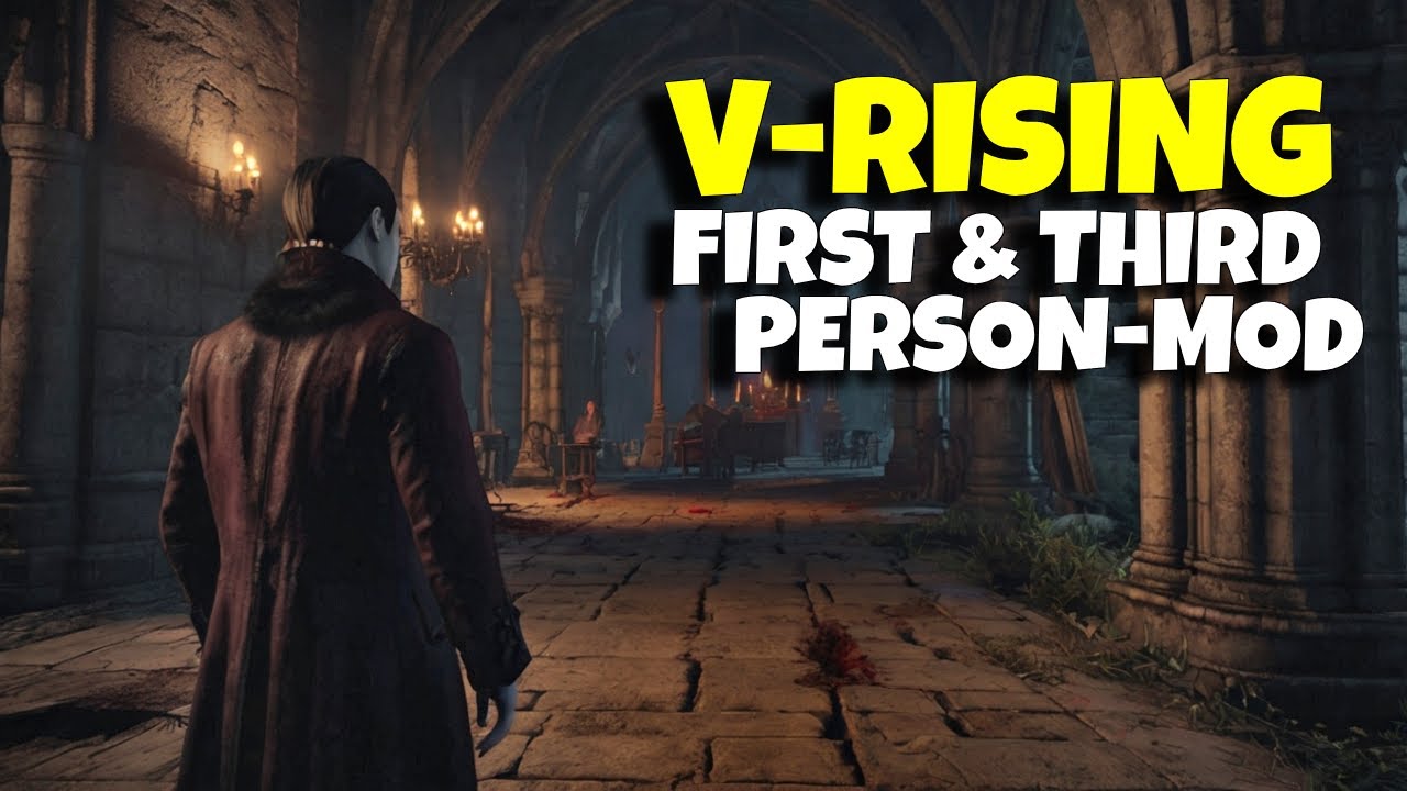 V-Rising | FIrst & Third Person Mod Is Perfect | 2024