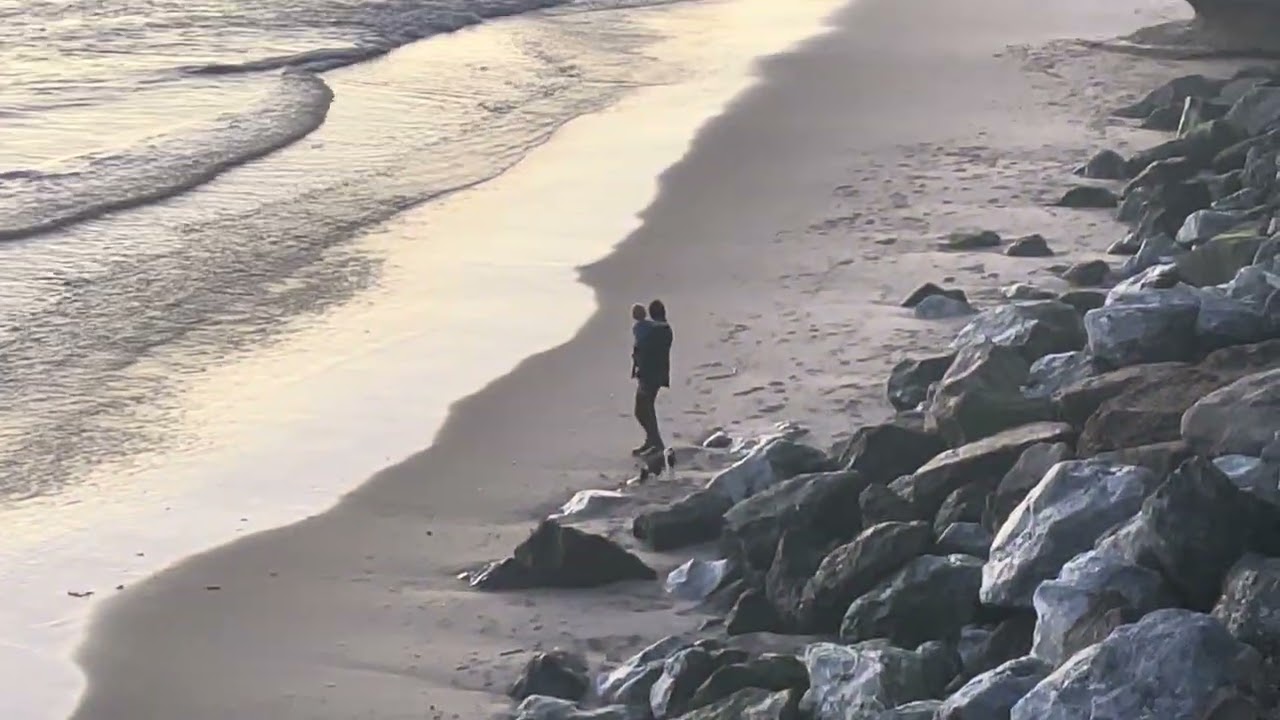 March 1, 2026 The Night the Lights went out in Georgia at The Beach NorCal Santa Cruz #socal #sunset