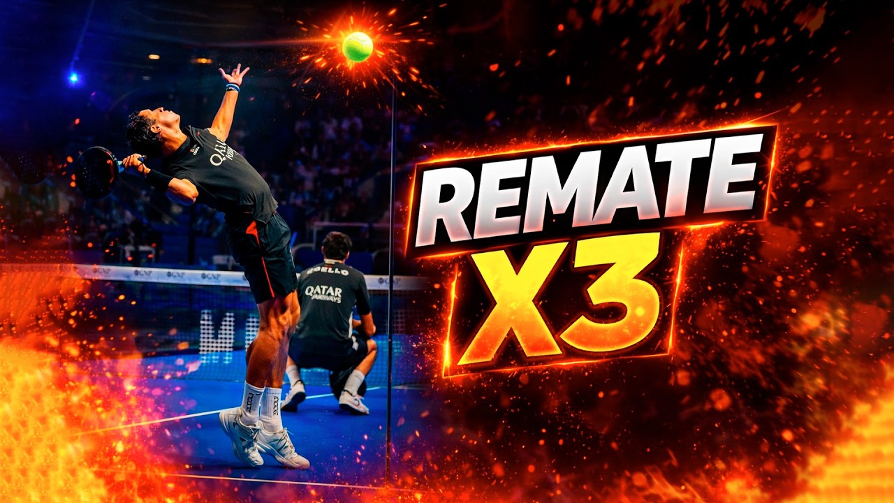 Aprende a rematar como AGUSTIN TAPIA | Tips con Lucas Irazabal | RADAR Padel