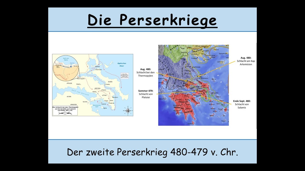 Der zweite Perserkrieg 480-479 v. Chr. (Thermopylen | Xerxes I. | Athen | Sparta | Antike)