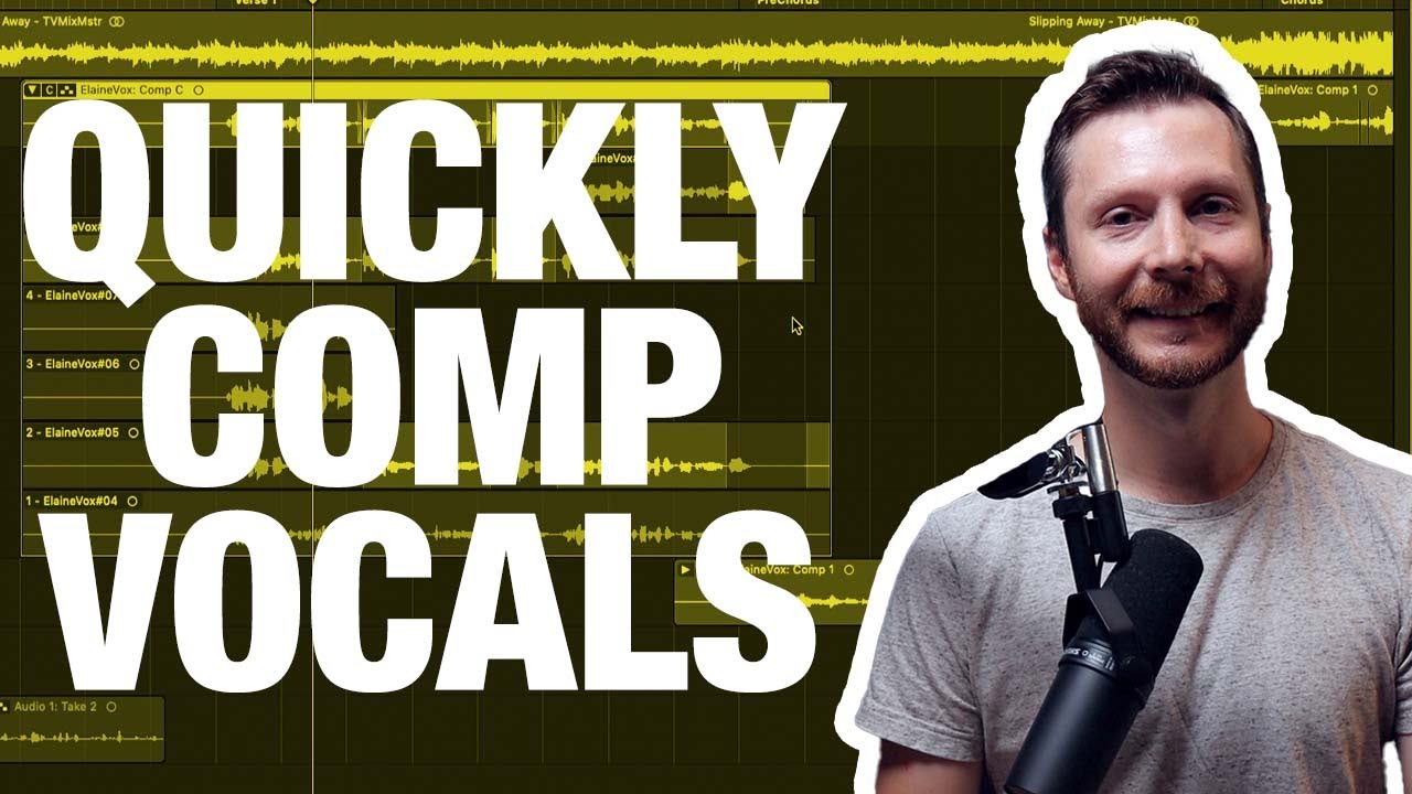 How to Comp Vocals in Logic Pro
