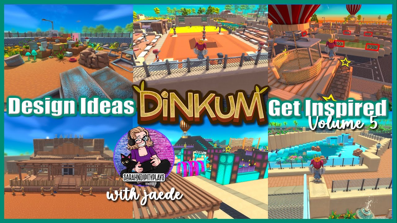 Get Inspired: Dinkum Design Ideas Vol 5 with Jaede #dinkum #cozygaming #designideas