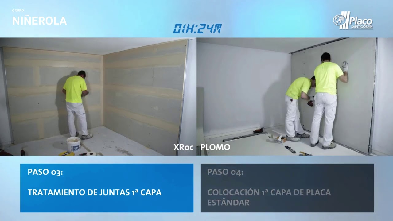 sistema de placa Rayos X vs Plomo - DECOPLACK grupo Niñerola