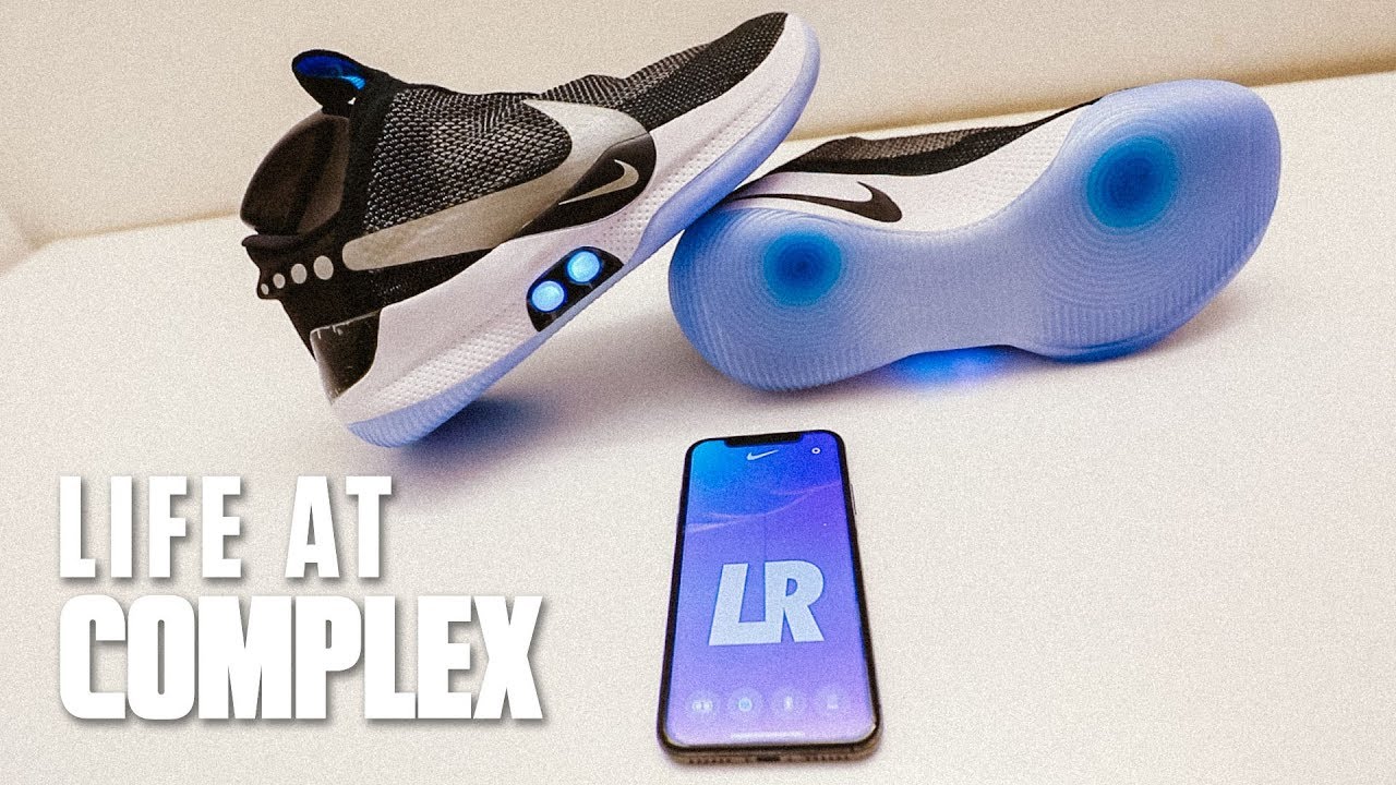 First Ever Nike Adapt Self-Lacing Basketball Sneaker | #LIFEATCOMPLEX