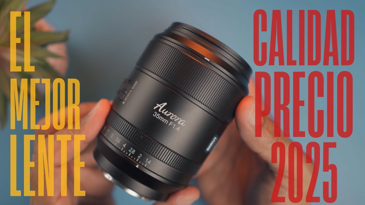 Sirui Aurora 35mm🔥 - Bokeh de Ensueño y Calidad de CINE 📽️🎞️