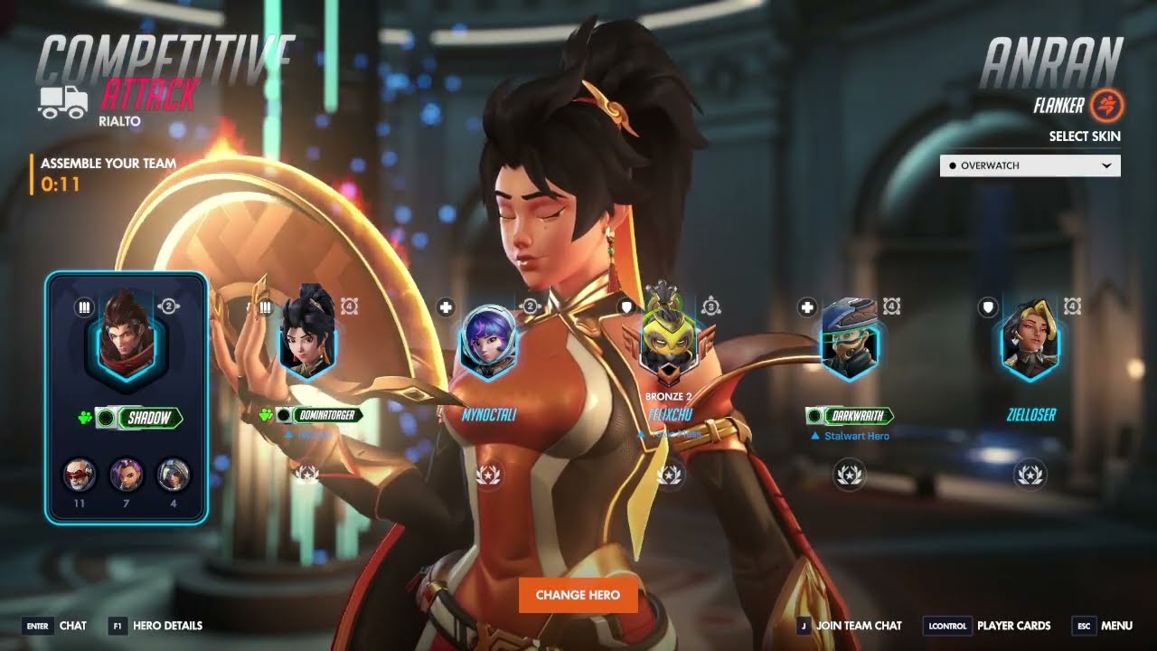 Overwatch neue Helden weiter testen und Rang bekommen 