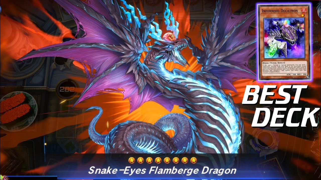 MAKE YOUR BEST DECK EVEN BETTER!(surely) Infernoid Snake-Eye [Yu-Gi-Oh! Master Duel]