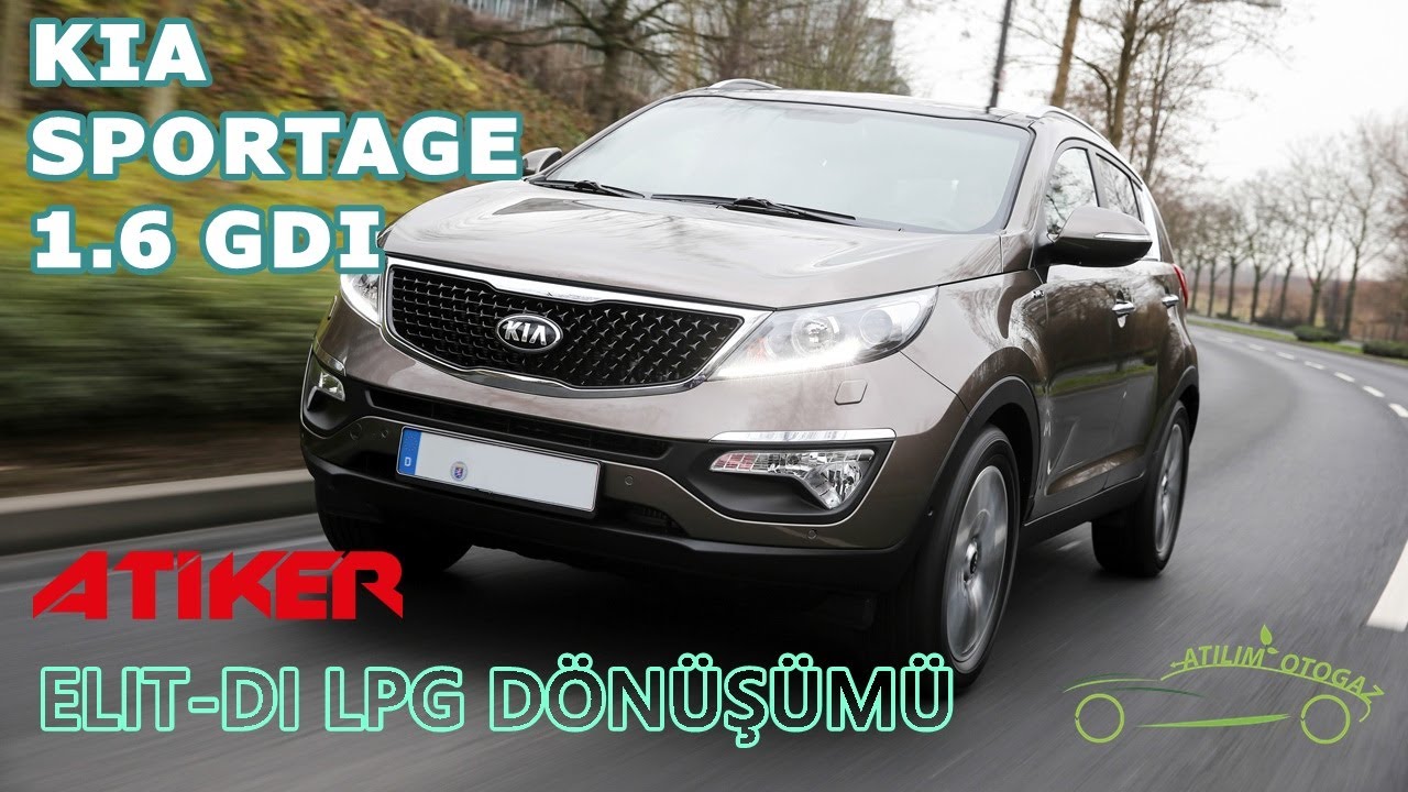 Kia Sportage 1.6 GDI Motor Garantili Atiker Elit-DI LPG Dönüşümü