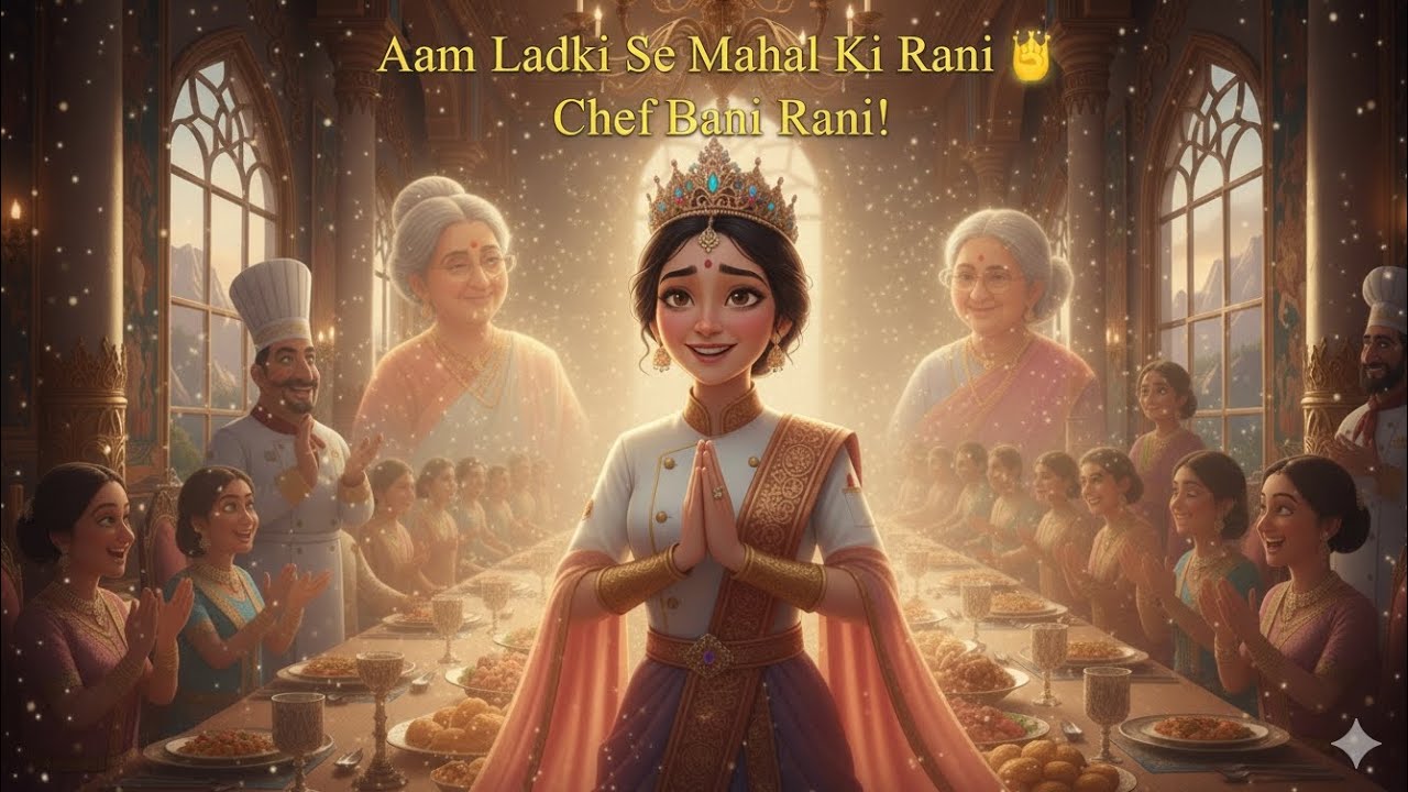 Chef Bani Mahal Ki Rani 👑 | Aam Ladki Rohina Ki Hairat Angeiz Kahani | Emotional Fairy Tale