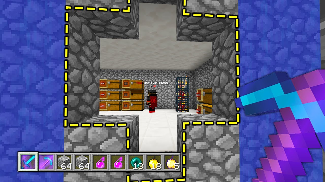 this RICH Minecraft Base had the WORLDS WORST mistake.. (RAIDED!)