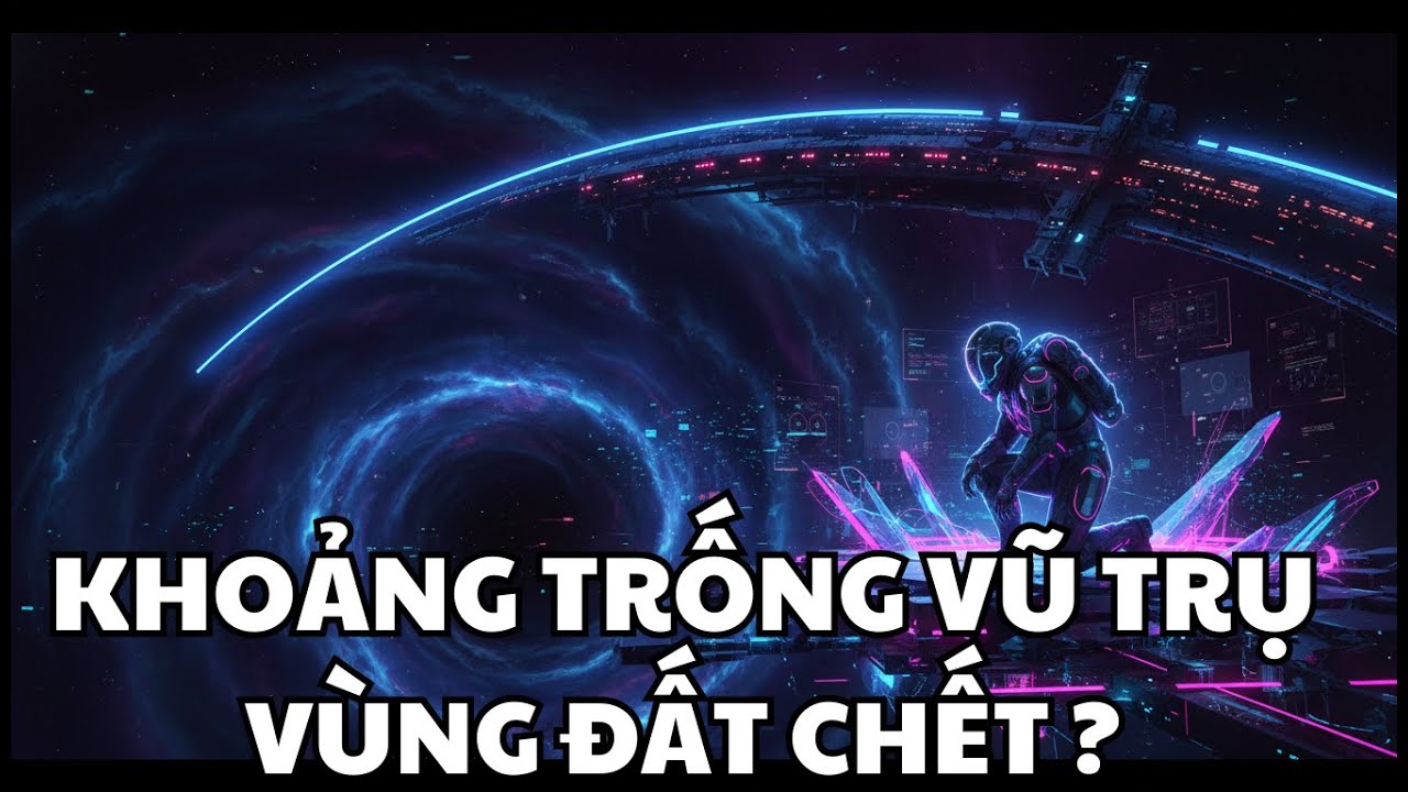 Khoảng trống vũ trụ (Void): nơi 'hầu như không có gì' và năng lượng tối