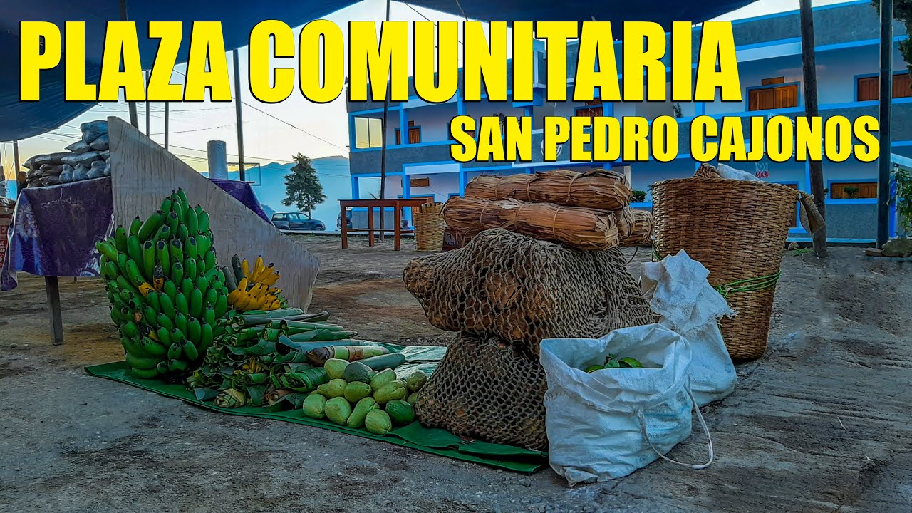 INAUGURACIÓN DE PLAZA COMUNITARIA EN SAN PEDRO CAJONOS, OAXACA