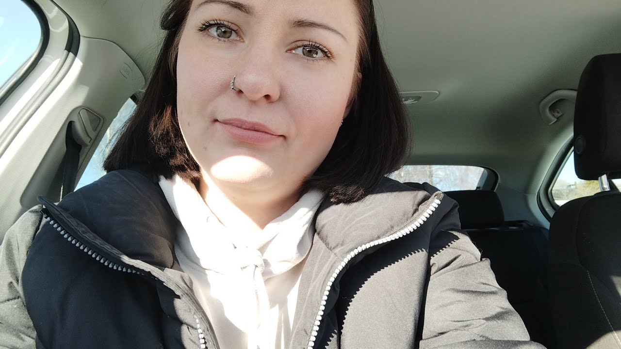 ASMR-  Extra lofi mini shopping haul in my car