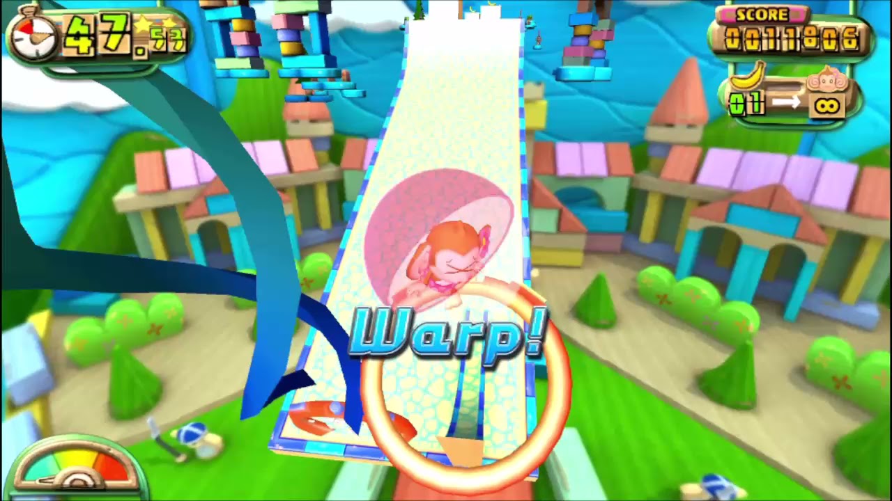 Super Monkey Ball: Banana Splitz - Warp Goals