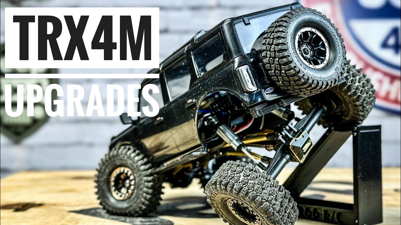 Сборка Traxxas TRX4M — ЗНАЧИТЕЛЬНЫЙ ПРИРОСТ ПРОИЗВОДИТЕЛЬНОСТИ! НОВЫЕ амортизаторы с большим ходо...
