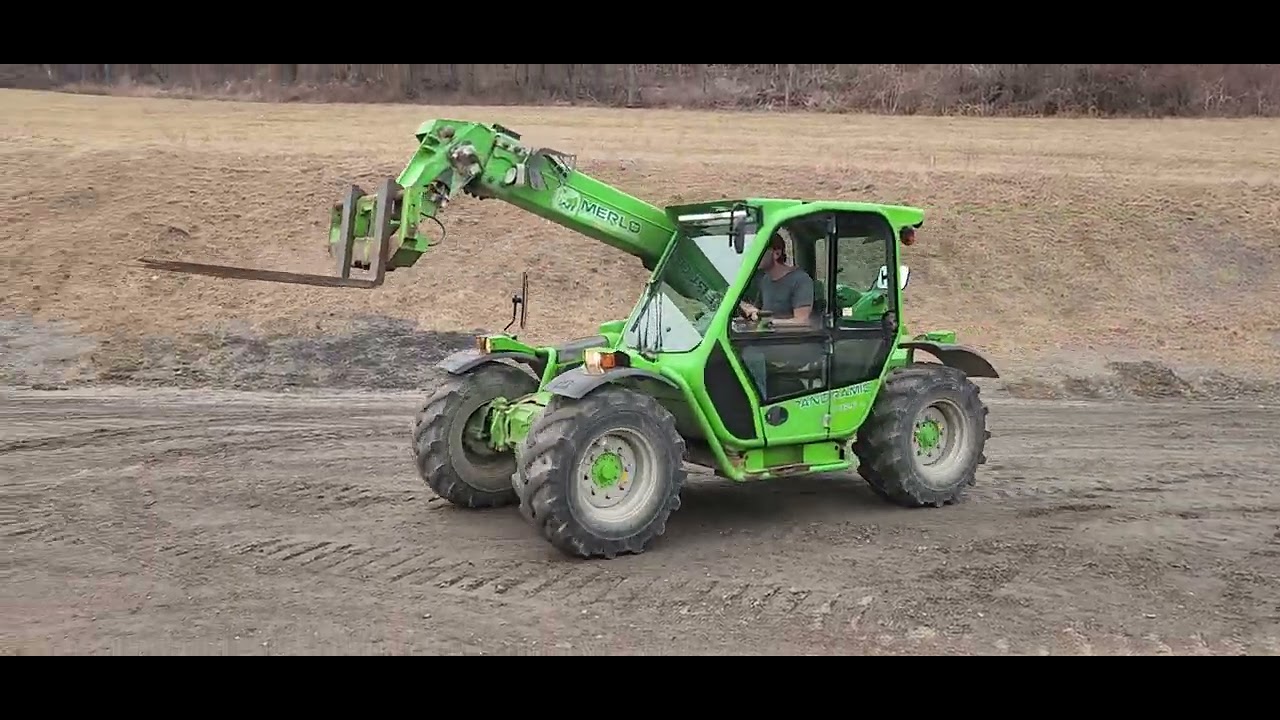 Merlo P32.6 Telehandler Running and Operating