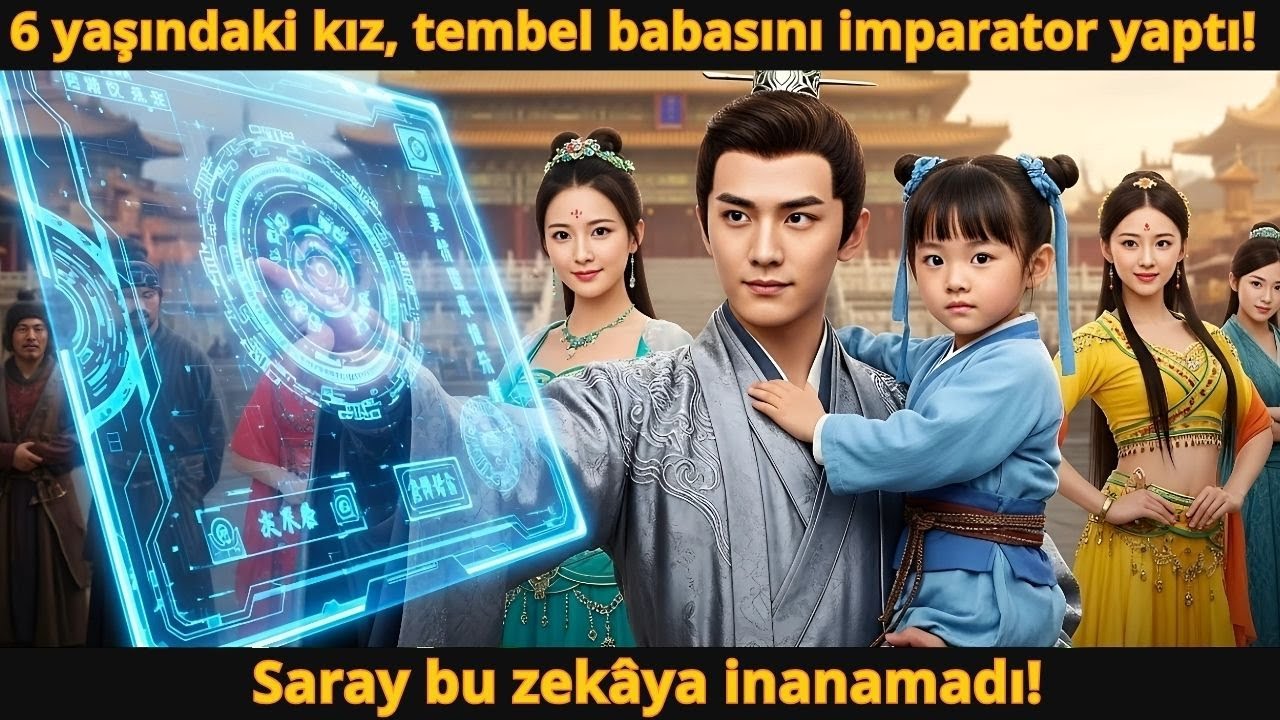 6 yaşındaki kız, tembel babasını imparator yaptı! Saray bu zekâya inanamadı!