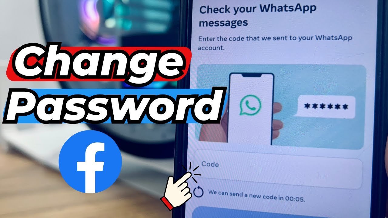How to Change Password in Facebook Without WhatsApp