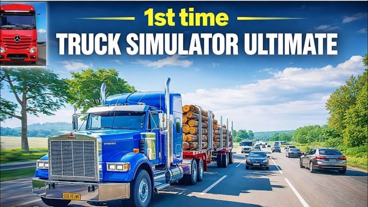 👉 Truck Simulator Ultimate Career Mode | Episode 1 | 1st Time Gameplay