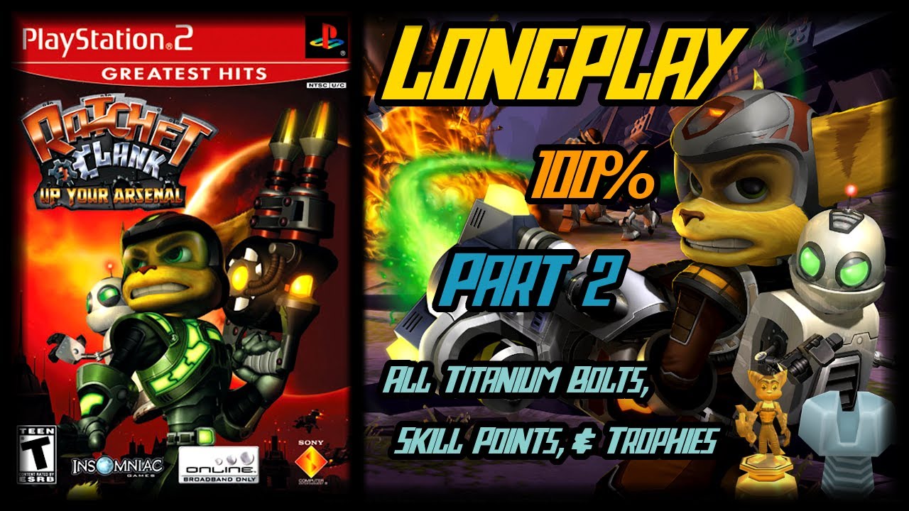 Ratchet & Clank: Up Your Arsenal - Longplay 100% (Part 2 of 3) Full Game Walkthrough (No Commentary)